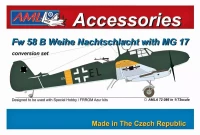 AML AMLA72086 Fw 58 B/C Nachtschlacht w/ MG 17 1/72