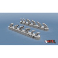 ЭВМ RS48113 Як-7 выхлопные патрубки Звезда 1/48