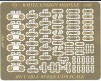 White Ensign Models PE 35104 RN CABLE REELS 1/350