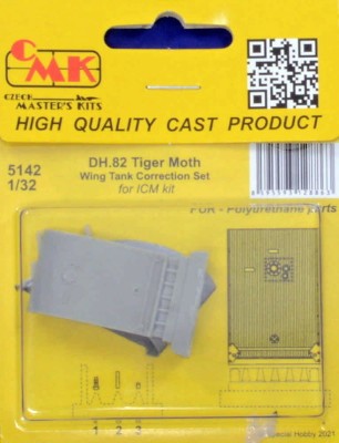 CMK 5142 DH.82 Tiger Moth Wing Tank Correct.Set (ICM) 1/32