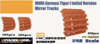 Heavy Hobby PT-48005 WWII German Tiger I Initial Version Mirror Tracks 1/48