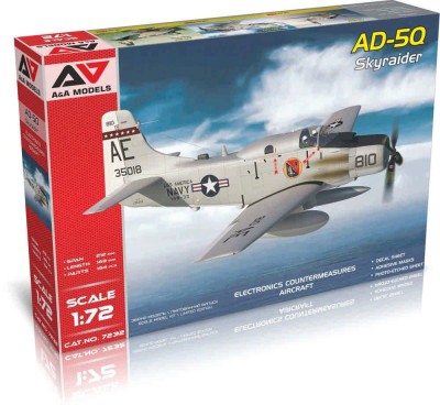 A&amp;A Models 72032 AD-5Q Skyraider (ECM version) 1/72