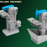 Miniart 35663 Milling Machines (2 pcs.) 1/35
