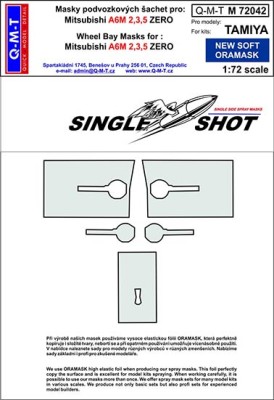 Q-M-T M72042 1/72 Mask A6M 2,3,5 (TAM)