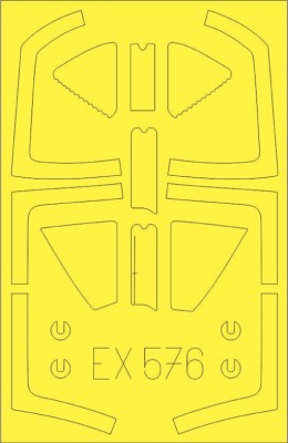 Eduard EX576 Harrier T.2/T.4/T.8 1/48