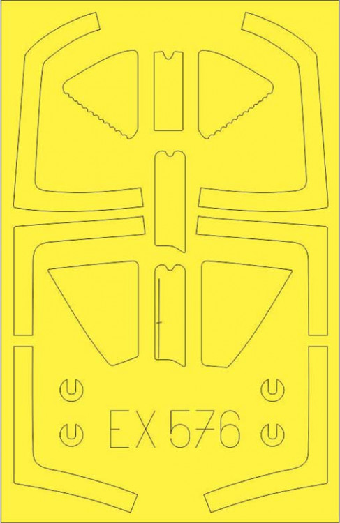 Eduard EX576 Harrier T.2/T.4/T.8 1/48