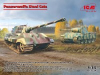 ICM DS3524 Panzerwaffe steel cats, DIORAMA SET (2 kits) 1/35