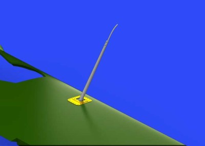 Eduard 648331 Luftwaffe FuG 16 antennas 1/48