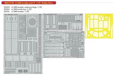 Eduard BIG33120 1/32 A-26B Invader part II (HOBBYB)