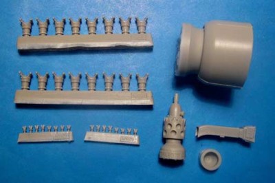 Vector VDS48-072 Су-2 исправленный капот и двигатель 1/48