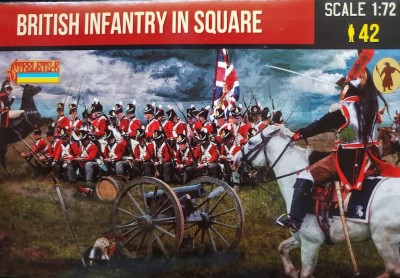 Strelets STR28672 British Infantry in Square	Napoleonic 1/72