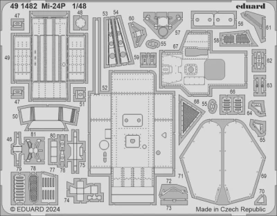 Eduard 491482 SET Mi-24P (TRUMP) 1/48