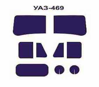 KV Models 35005 УАЗ-469 (Military Wheels #3503,#3505,#3507) Military Wheels 1/35