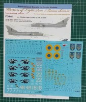 Foxbot Decals FBOT48028 Ukrainian Dragons: Sukhoi Su-24M (designed to be used with Trumpeter kits) 1/48