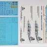 Foxbot Decals FBOT72056T Digital Rooks: Sukhoi Su-25 markings and stencils 1/72