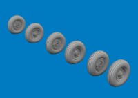 Eduard 672393 BRASSIN Chinook HC.1 wheels (AIRF) 1/72