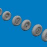 Eduard 672393 BRASSIN Chinook HC.1 wheels (AIRF) 1/72