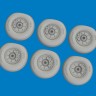 Eduard 672393 BRASSIN Chinook HC.1 wheels (AIRF) 1/72