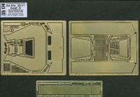 Aber 35174 German Sd.Kfz.251/1 Ausf.D Pt.8. Upper Armour plate. (designed to be used with Dragon DN6233 and DN6223 kits) 1/35