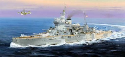 Trumpeter 05325 Корабль HMS Warspite 1915
