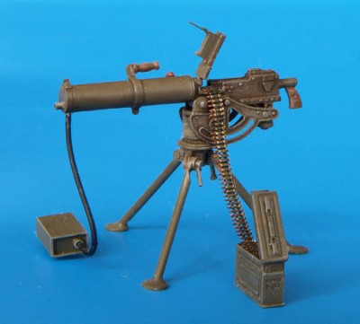 Plus model 297 U. S. Machine gun cal .30 Water cooled 1:35