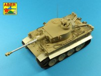 Aber 35K26 Pz.Kpfw.VI Ausf.E (i.Kfz.181) Tiger I s.PzAbt. 501 in Tunisia (designed to be used with Tamiya kits) 1/35