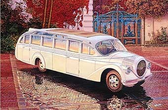 Roden 72724 1/72 Opel Blitzbus Ludewig Aero 1937