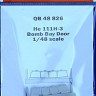 QuickBoost QB48826 He 111H-3 bomb bay door (ICM) 1/48