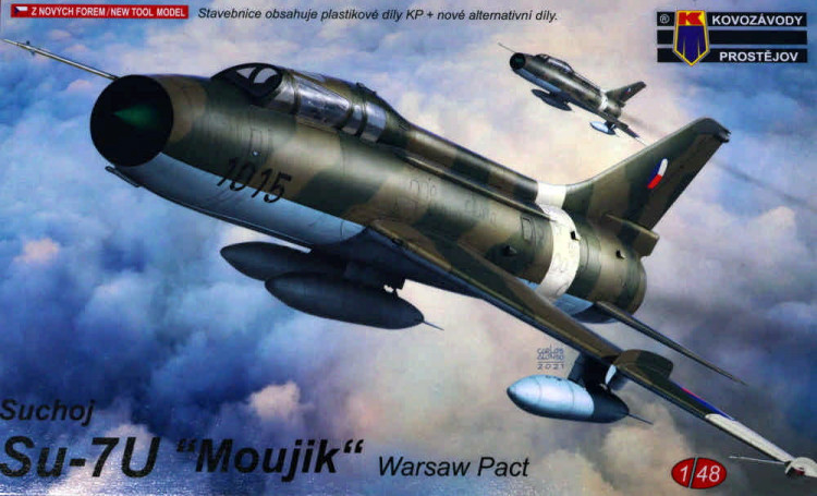 Kovozavody Prostejov 48021 Su-7UMK 'Moujik' Warsaw Pact (3x camo) 1/48