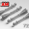 Advanced Modeling AMC 72207 Авиационная управляемая ракета Р-60 класса «Воздух-воздух» 1/72
