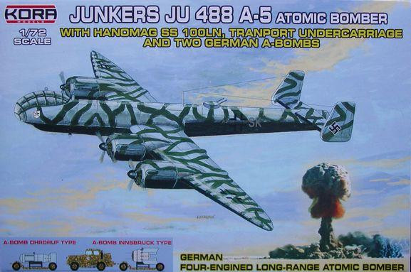 Kora Model 72230 Junkers Ju 488 A-5 w/ Hanomag SS100LN+2 bombs 1/72