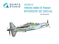 Quinta studio QD48515 Do 335A-12 Trainer (Tamiya) 3D Декаль интерьера 1/48