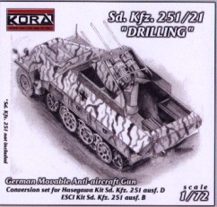 Kora Model C7205 SdKfz.251/21 Dril. Conv.Set 1/72