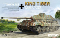 Meng Model TS-037 King Tiger Porsche Turret 1/35