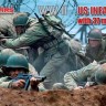 Mars MAR72017 U.S. Infantry (WWII) WWII with 37mm gun 1/72
