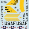 Print Scale 48238 North-American F-100 Super Sabre. Part 2 1/48