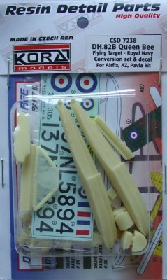 Kora Model CSD7238 DH.82B Queen Bee - Conv.set&amp;decal (RAF) Pt.II 1/72
