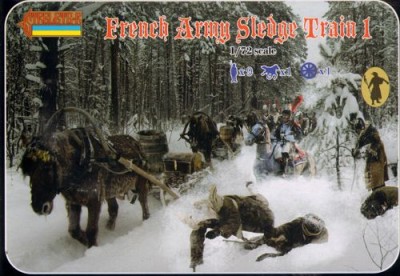 Strelets STR13372 French Army Sledge Train 1 (Napoleonic) 1/72