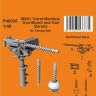 CMK P48035 M5A1 Turret MG Mount & Gun Barrels (TAM) 1/48