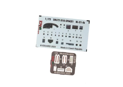 Eduard 3DL72010 Ki-21-Ib SPACE (ICM) 1/72