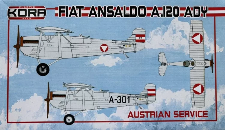Kora Model PK72219 Fiat Ansaldo A.120 ADY (Austrian Service) 1/72