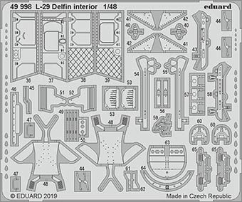 Eduard 49998 SET L-29 Delfin interior (AMK)