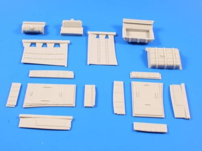 CMK 5068 Heinkel he 111P - Wing fuel tanks for REV 1/32