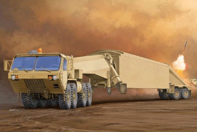 Trumpeter 01059 HEMTT M983 Tractor &amp;TPY-2 XBandRadar