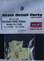 Kora Model DS72197 Rockets R4M Orkan Ar 234B (4x 12 pcs.) 1/72