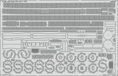 Eduard 53290 SET USS Alaska CB-1 part 2 (HOBBYB) 1/350