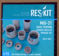 Reskit RSU72-0023 MiG-31 early exhaust nozzles (TRUMP) 1/72