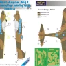 Lf Model M48107 Mask Avro Anson Mk.I Camo painting Pattern A 1/48