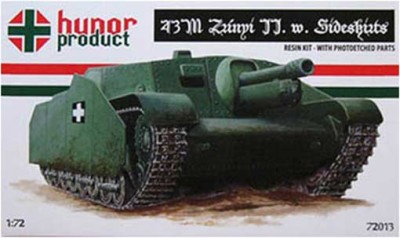 Hunor Product 72013 43M Zrinyi II. (w. side skirts) 1/72