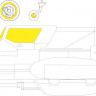 Eduard EX828 Mask Hs 129B TFace (H.2000/HAS) 1/48